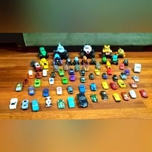 70 toy cars lot